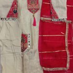New Red Dupatta Kurta Set